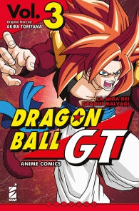 Fumetto - Dragon ball gt - anime comics n.3: La saga dei draghi malvagi