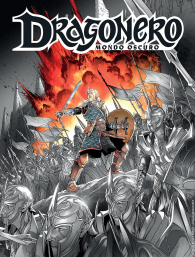 Fumetto - Dragonero - mondo oscuro n.13: Variant lucca comics 2023