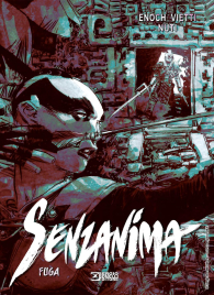 Fumetto - Dragonero - senzanima - variant cover manicomix n.14: Fuga