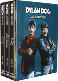 Fumetto - Dylan dog & vasco rossi: Serie completa 1/3 con cofanetto