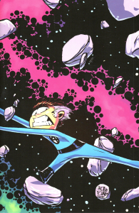 Fumetto - Fantastici quattro n.470: Variant a 5 ante di skottie young