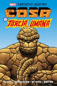 Fumetto - Fantastici quattro di dan slot: La cosa e la torcia umana