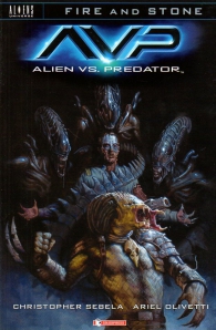 Fumetto - Fire and stone n.3: Aliens vs. predator