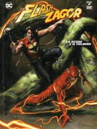 Fumetto - Flash e zagor: La scure e il fulmine - variant cover manicomix