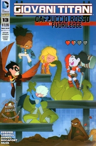 Fumetto - Giovani titani - the new 52 n.37: Variant cover harley quinn