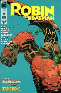 Fumetto - Giovani titani - the new 52 n.55: Robin figlio di batman