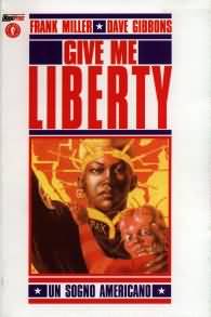 Fumetto - Martha washington  n.1: Give me liberty - un sogno americano