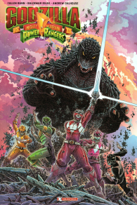Fumetto - Godzilla vs. mighty morphin power rangers II: Variant cover
