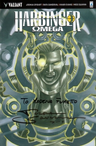 Fumetto - Harbinger n.6: Omega - variant cover rafa sandoval - firmata
