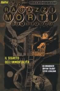 Fumetto - I due ragazzi morti: Il segreto dell'immortalità