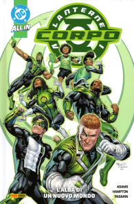 Fumetto - Il corpo delle lanterne verdi - dc collection n.1: L'alba di un nuovo mondo