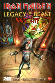 Fumetto - Iron maiden - legacy of the beast: Night city