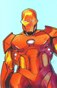 Fumetto - Iron man n.147: Variant cover di rickie yagawa