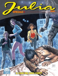 Fumetto - Julia - speciale a colori n.7: Il caso del rave party