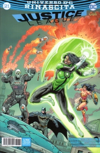 Fumetto - Justice league - rinascita n.21