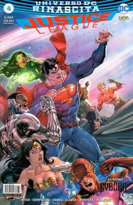 Fumetto - Justice league - rinascita n.4