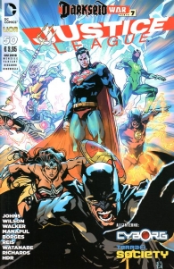 Fumetto - Justice league - the new 52 n.50: Variant cover riccardo burchielli