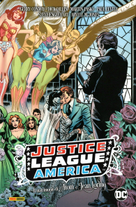 Fumetto - Justice league america: Il matrimonio di atom e jean loring