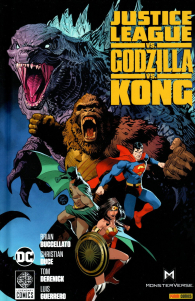 Fumetto - Justice league vs. godzilla vs. kong: Dei e mostri