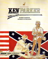 Fumetto - Ken parker n.25: Rosso sangue - storie di soldati