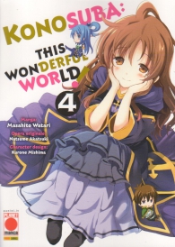 Fumetto - Konosuba! this wonderful world n.4