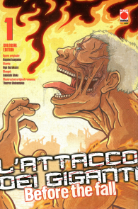 Fumetto - L'attacco dei giganti - before the fall - colossal edition n.1