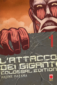 Fumetto - L'attacco dei giganti - colossal edition: Serie completa 1/12