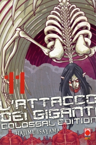 Fumetto - L'attacco dei giganti - colossal edition n.11