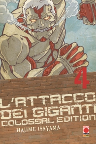 Fumetto - L'attacco dei giganti - colossal edition n.4