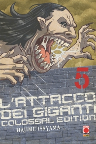 Fumetto - L'attacco dei giganti - colossal edition n.5