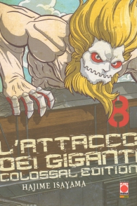 Fumetto - L'attacco dei giganti - colossal edition n.8