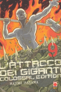 Fumetto - L'attacco dei giganti - colossal edition n.9