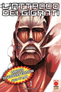 Fumetto - L'attacco dei giganti n.1: Discovery edition