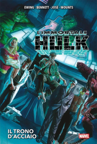 Fumetto - L'immortale hulk - marvel deluxe n.3: Il trono d'acciaio