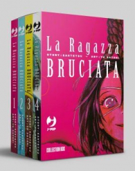 Fumetto - La ragazza bruciata: Serie completa 1/4 con cofanetto