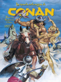 Fumetto - La spada selvaggia di conan - volume n.33: 1992 n.1