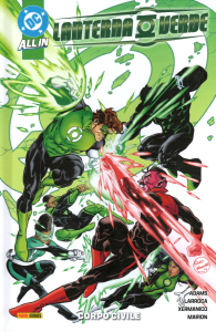 Fumetto - Lanterna verde - hal jordan n.4: Corpo civile