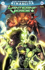 Fumetto - Lanterna verde - rinascita n.2: Variant cover