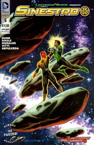 Fumetto - Lanterna verde presenta sinestro n.5