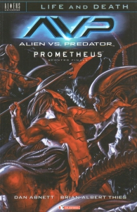 Fumetto - Life and death n.4: Alien vs. predator - prometheus - scontro finale