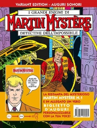 Fumetto - Martin mystere n.1: Variant edition - auguri sonori