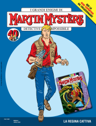 Fumetto - Martin mystere n.398: Cover a - mini copertina martin mystere 1   