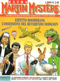 Fumetto - Martin mystere extra n.21: Effetto boomerang - l'ossessione del reverendo dodgson