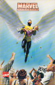 Fumetto - Marvel magazine n.5: Variant cover alex ross