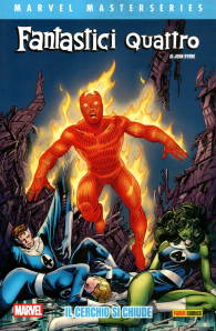 Fumetto - Marvel masterseries fantastici quattro di john byrne n.5: Il cerchio si chiude