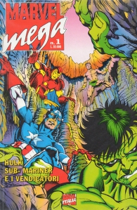 Fumetto - Marvel mega n.1: Hulk sub-mariner e i vendicatori