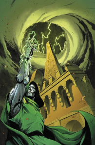Fumetto - Marvel miniserie - un mondo sotto destino - doomination variant n.287