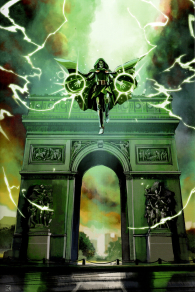 Fumetto - Marvel miniserie - un mondo sotto destino - doomination variant n.293