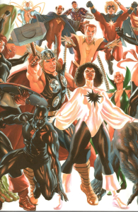 Fumetto - Marvel miniserie n.271: Gli incredibili avengers - variant a 4 ante di alex ross n.1