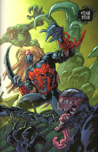 Fumetto - Marvel miniserie n.286: Venom war - variant team dylan / team eddy n.3